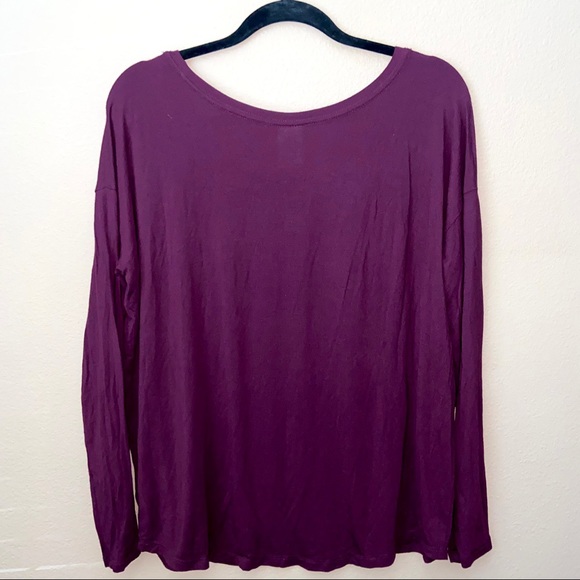 PINK Victoria’s Secret long sleeve logo design top - Picture 2 of 2